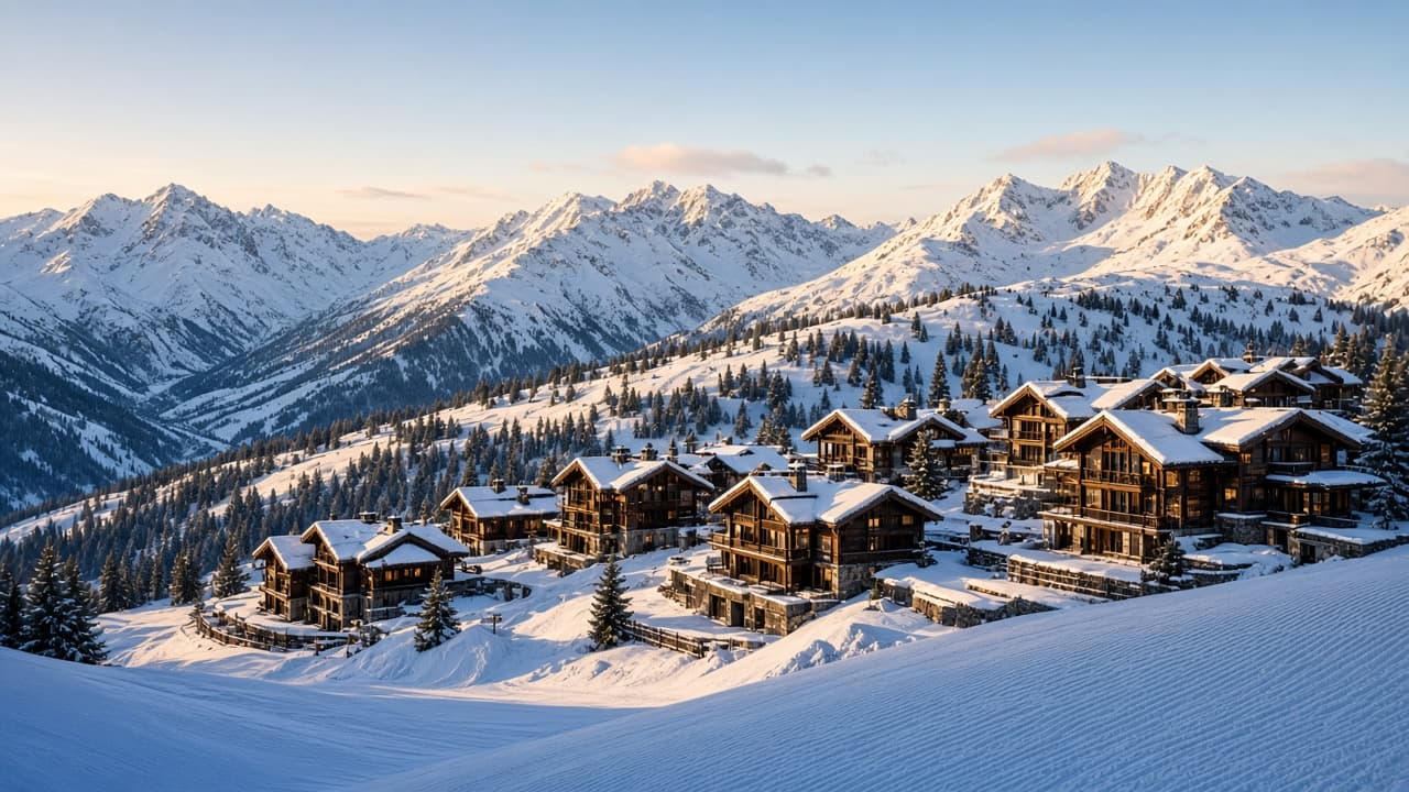 Courchevel ski resort transfer from Geneva