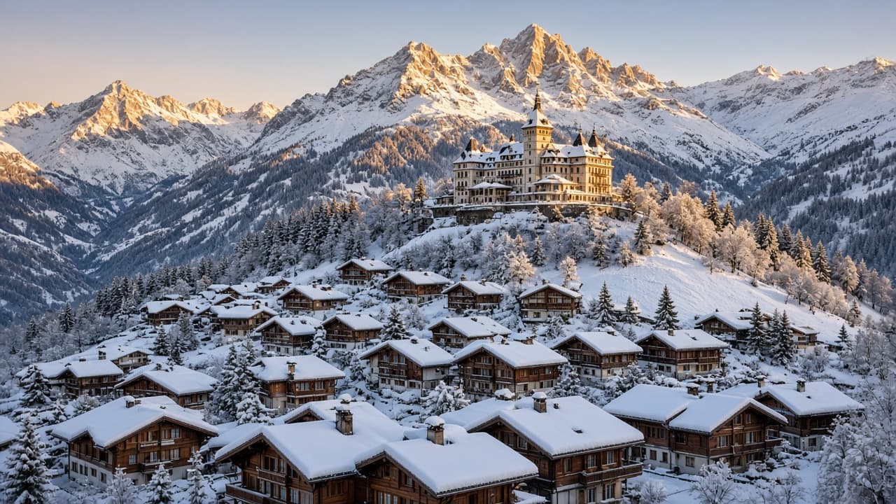 Gstaad ski resort transfer from Geneva