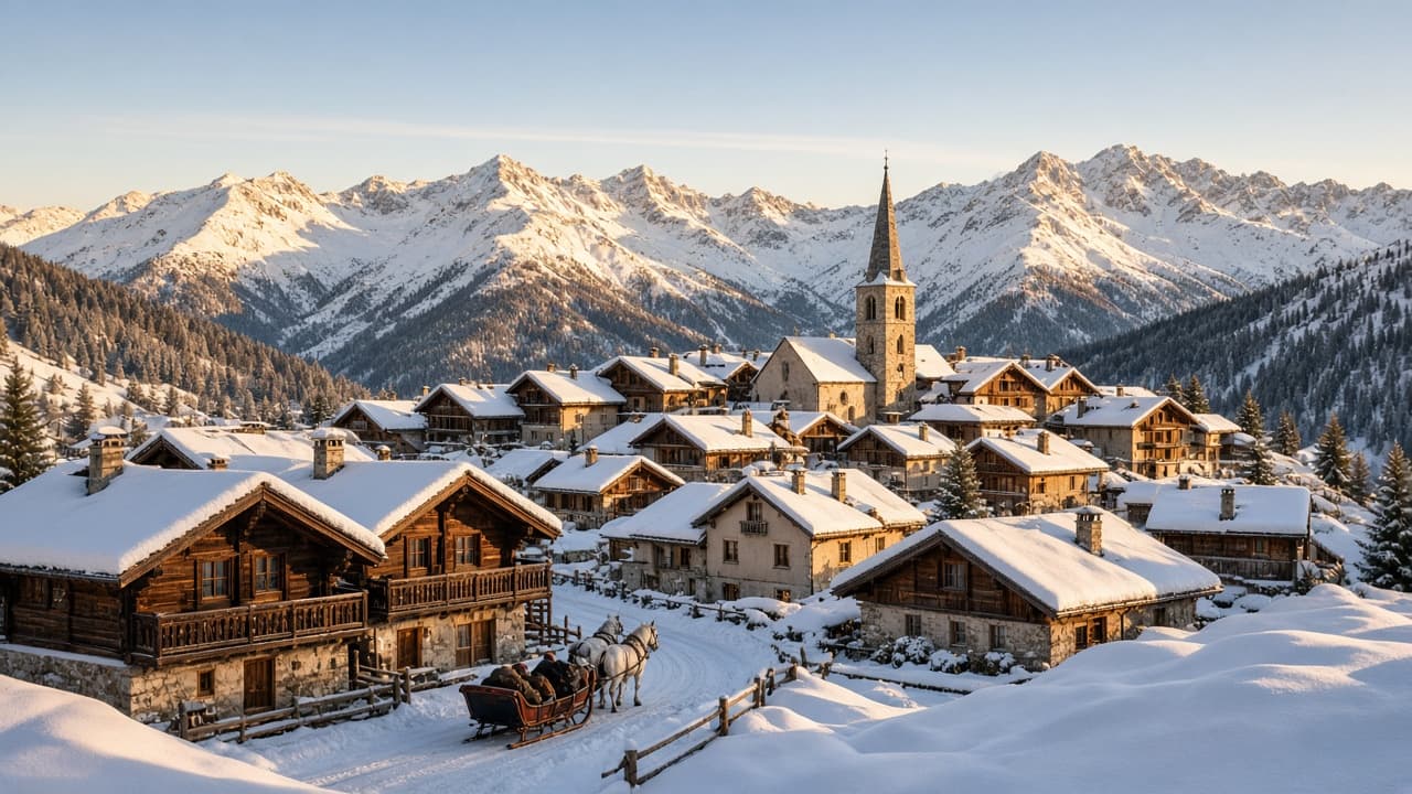 Megève ski resort transfer from Geneva