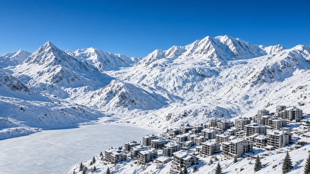 Tignes ski resort transfer from Geneva